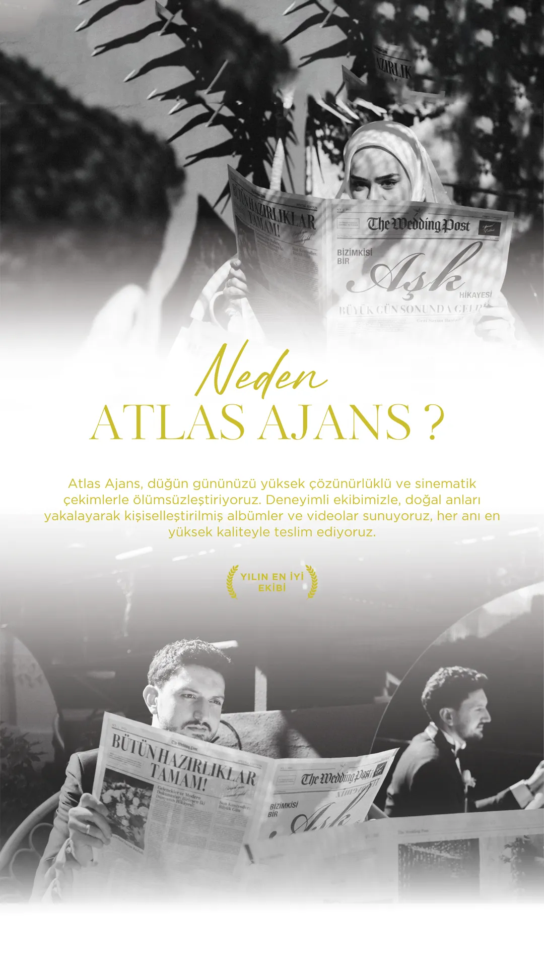 Yalova düğün fotoğrafçısı Atlas Ajans dış çekim
